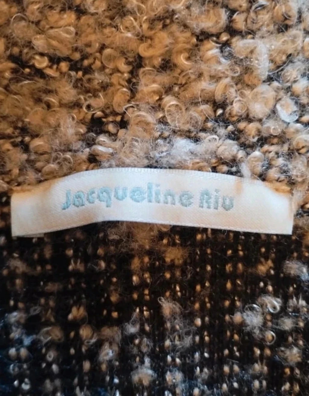 Conjunto de chaqueta+falda larga color marrón/dorado, Jacqueline Riu T38 – photo 9